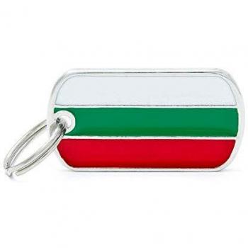Flag Bulgaria per Cani e Gatti – Medaglietta