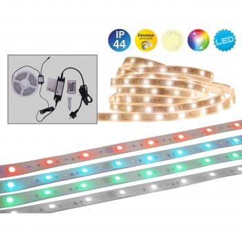 Näve Dimmbarer LED-Stripe für Außen, 10m, RGB