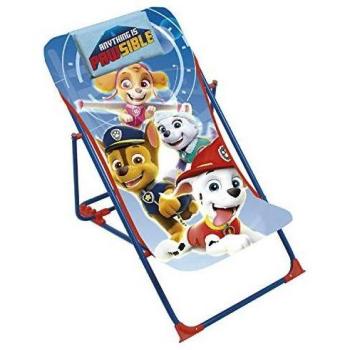 Tumbona plegable azul de La Patrulla Canina 43x66x61cm PW13028 ARDITEX