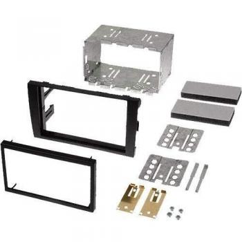 Façade 2DIN Noire Caliber pour Audi A4 2001-2007 RAF4211DPRO