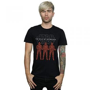 Star Wars Men's The Rise of Skywalker Stormtrooper Color Line Up T-Shirt