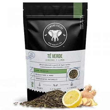 Té verde orgánico con Jengibre y Limón 100g