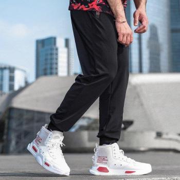 Pantalon de sport homme respirant coton