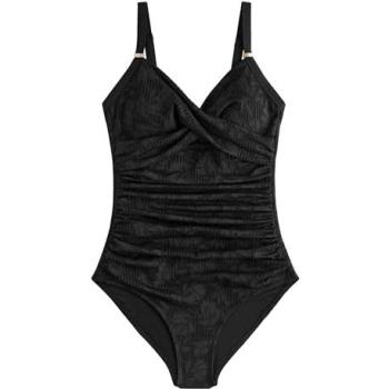 Bikinis noir sculptant contrôle ventre