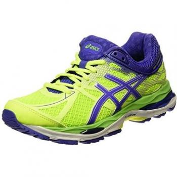 ASICS Gel-Cumulus 17 Women's Running Shoes Flash Yellow/Acai/Jasmin Green