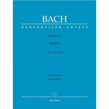 Motetten BWV 225-230, Partitur