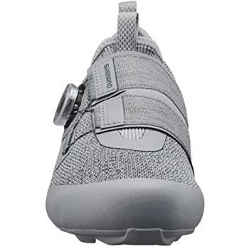 Shimano SH‑IC501 Chaussures de vélo intérieur – Gris Glace, Légèreté & Ventilation (Taille 41)
