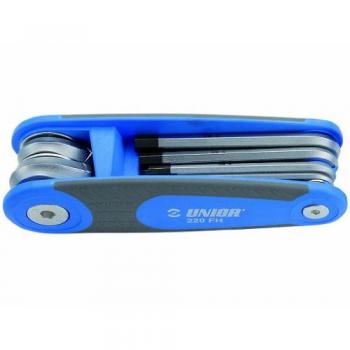 Unior 7‑Key Allen Bit Kit, Unisex, Blue