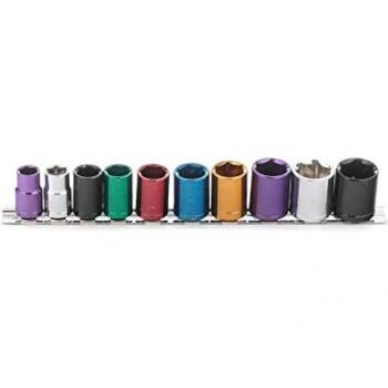 Set di Chiavi a Bussola con Bussole Esagonali ENERGY NE00286 3/8