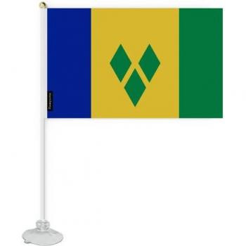Drapeau miniature adhésif Saint‑Vincent‑et‑les‑Grenadines 20×30 cm