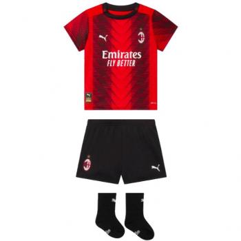 Puma Childrens Unisex A.C. Milan 23/24 Home Baby Kit