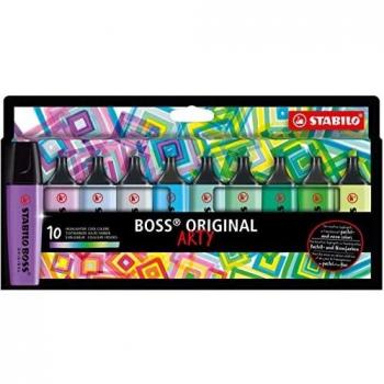 Textmarker STABILO® BOSS ORIGINAL ARTY 10er-Pack