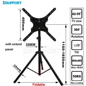 Trípode Portátil para Televisor 14-55” – 50kg