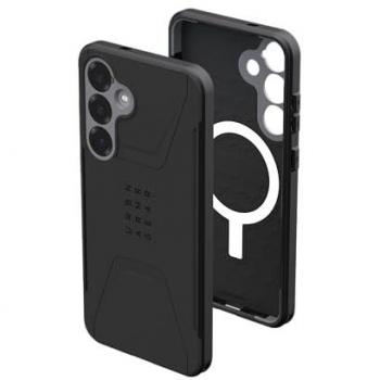 UAG Urban Armor Gear Civilian W/Magnet Black – Samsung Galaxy S25+ – Nero