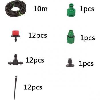 Kit de Irrigación por Goteo para Jardín 25M