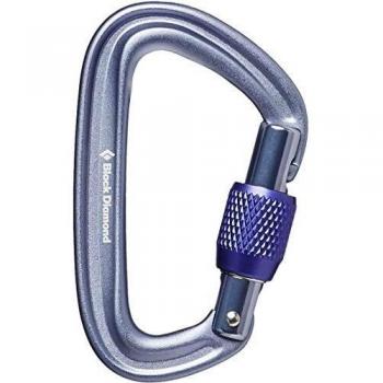 Black Diamond Screwgate LiteForge Carabiner (Grey)
