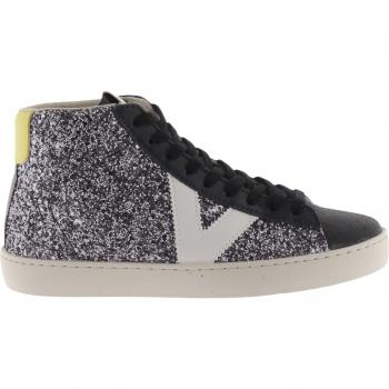 Sneaker Victoria Berlin Glitter Nera EU 35