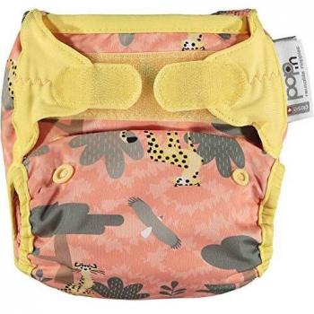 Close Pop-in Windel Geparden-Farbe Bambus Einzelne bedruckte Stoffwindeln für Babys