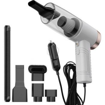 Portable Car Vacuum Cleaner with Aromatherapy and Light