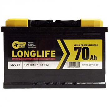 MV 70Ah 610A Auto Battery, Alta Durata Longlife