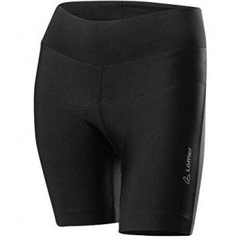 Pantaloni Ciclismo Donna Löffler Tour Extra Corti Neri Taglia 42