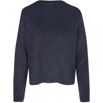 BOSS Regular Fit Damenpullover FEBISAN, Alpaka-Mix, Marine, XXL