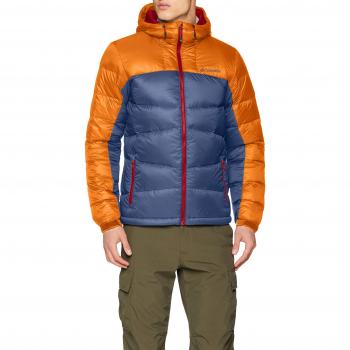 Columbia Veste à Capuche Homme Quantum Voyage II, Nylon, Bleu