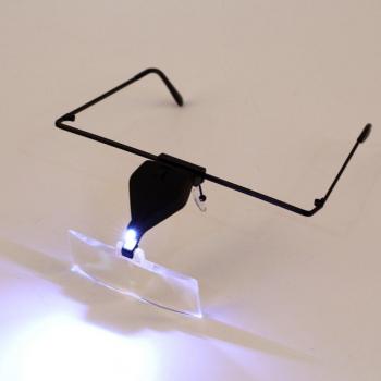 LED Lighted Magnifying Eyewear for Eyelash Extensions
