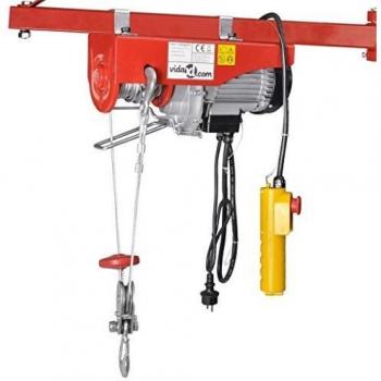 VidaXL POLIPASTO ELÉCTRICO 1000 W 300/600 KG