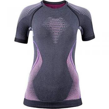 Anthracite Melange Uyn Evolutyon Base Layer, Short Sleeve, XS (Women)