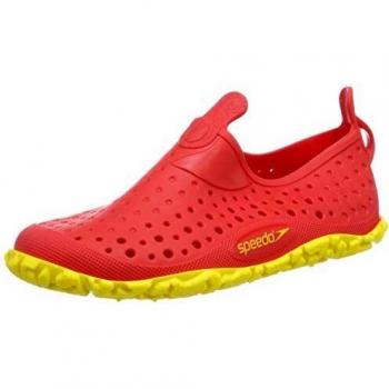 Speedo Jelly Junior, Chaussures de Sports Aquatiques Mixte Enfant, Rouge (Lava Red/Empire Yellow 000), 32 EU