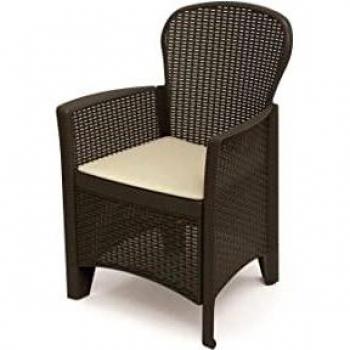 Poltrona Resina Folia Antracite