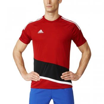 Adidas Regi 16 Jsy: Camiseta de Hombre con Colores Vivos (Rojo, Blanco, Negro)