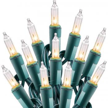 Lumières d'Arbre Mini 100 Ampoules 25 pieds