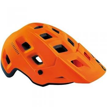 MET MTB Terranova Casco Uomo Tg M (54/57) Arancio/Nero