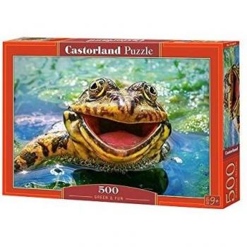 Puzzle 500 Pezzi Castorland Verde e Divertente