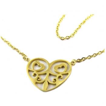 Pendiente Love 15x11 de oro