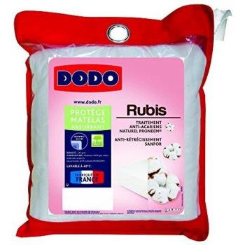 Protège-matelas lavable en machine DODO 40°c Enveloppe Rubis