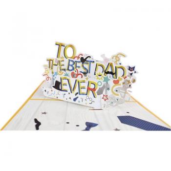 Tarjeta Pop-Up para Papá en su Día Especial