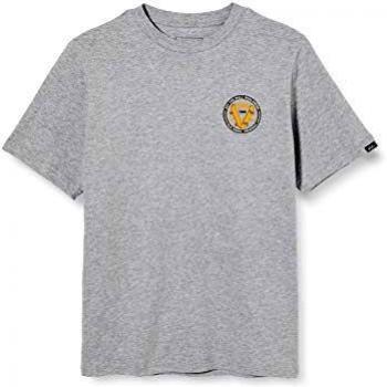 T-shirt Vans Old Skool V Ss Garçon, Gris