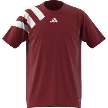 Adidas Fortore 23 Kid’s Power Tee – 13-14 Years – Red/White