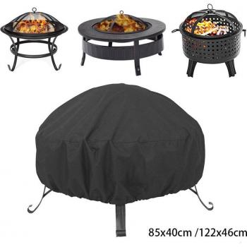 Round Patio Fire Pit Shelter