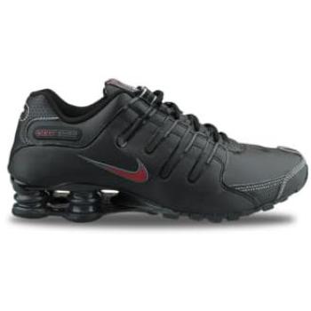 Nike Shox Men's Footwear, Black, Size 9.5 – Mesh/Synthetic Design