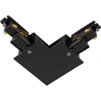Connecteur S-Track en L Noir SLV 1006525
