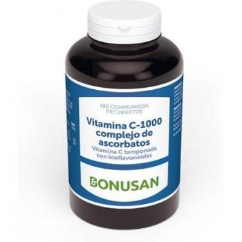 Vitamine C 1000 Bonusan – Complexe d’Ascorbates 180 gélules
