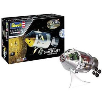 Apollo 11 Spacecraft & Interior Modello in Plastica