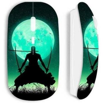 Triple Sword Edition – White Maniacase Wireless Mouse (Roronoa Zoro)