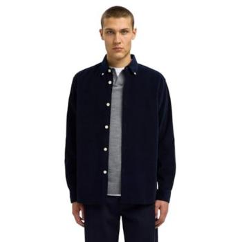 Camicia Regular Fit Sky Captain XL con Dettaglio Blu Notte