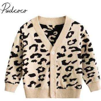 Pull décontracté à simple boutonnage pour bébé fille