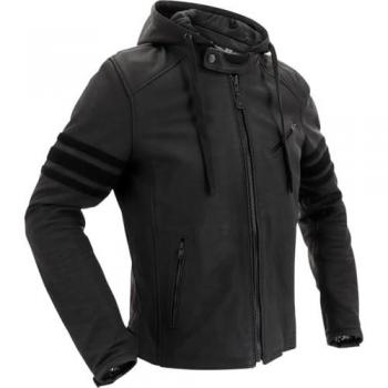 Giacca Moto in Pelle Richa Toulon Black Edition Nero Taglia 62